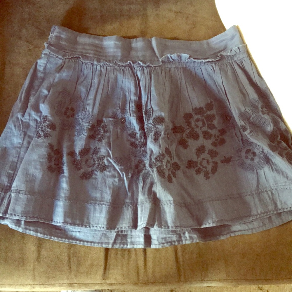 American Eagle Embroidered Skirt